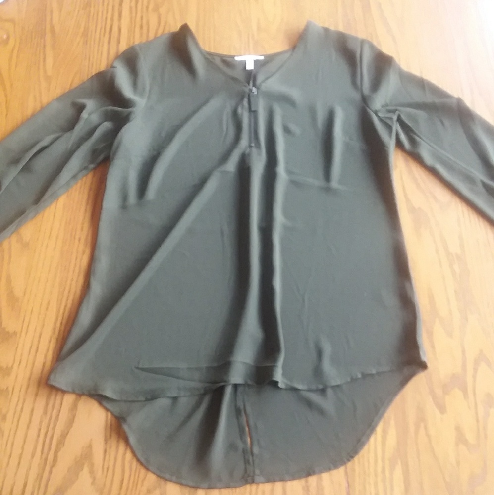Green blouse